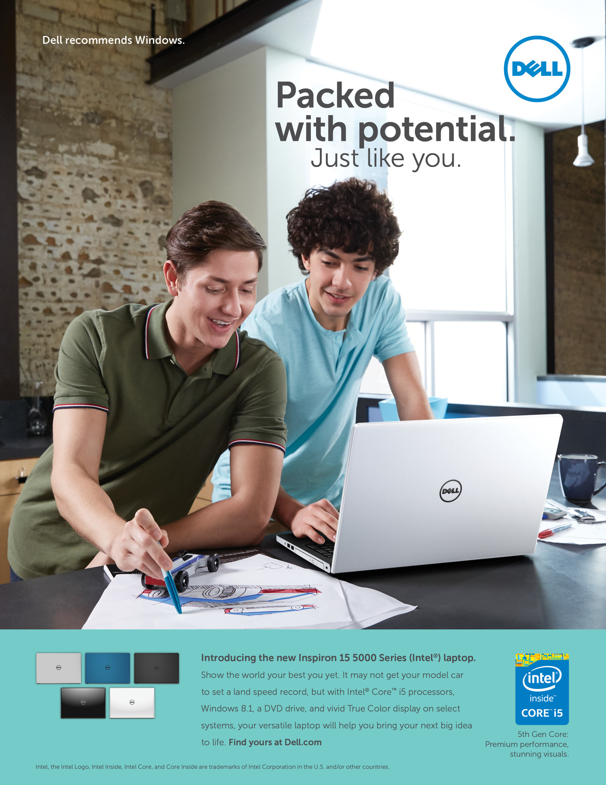 Inspiron 5000 Series Laptop Family campaign - jerryphilips